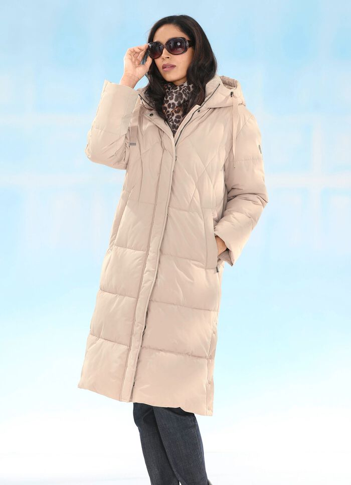 Jas met een casual snit 