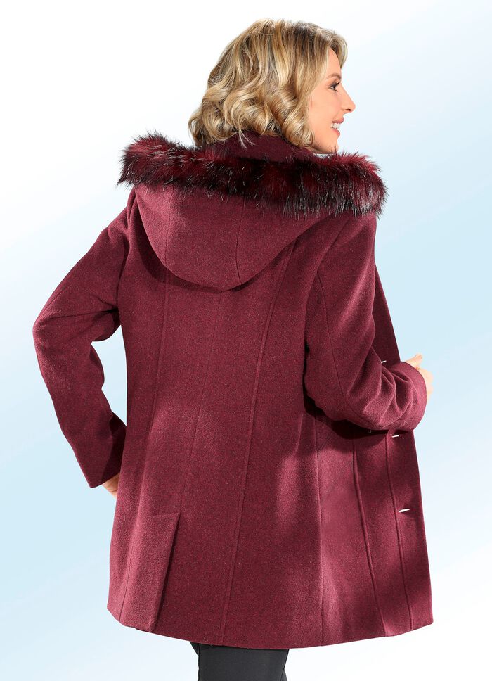 Jas met afneembare capuchon 