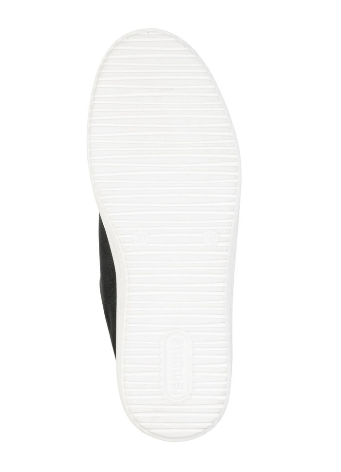 Remonte sneakers met metallic details ZWART-GOUD