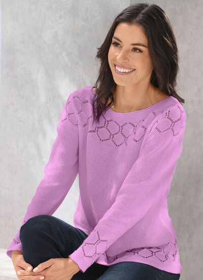 Trui gemaakt van duurzaam gerecycled katoen 