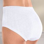 Set van vijf slips met jacquardmotief 