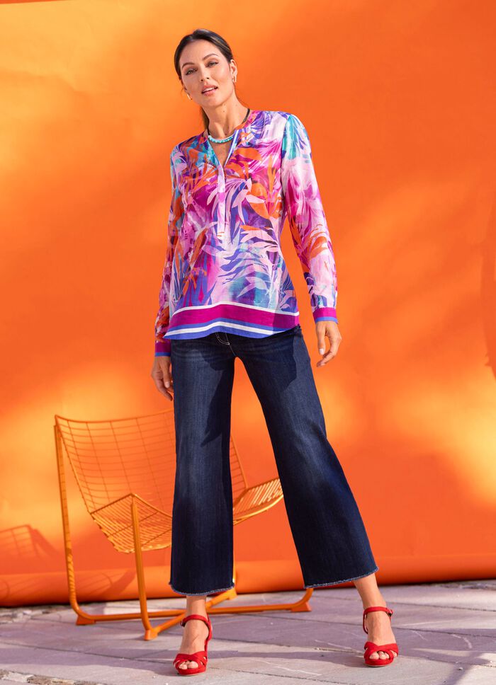 Tuniek met mooie rand 