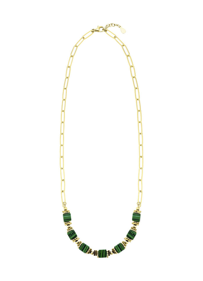 Elegantie ontmoet moderniteit – bezet met synthetisch malachiet 