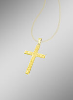Kruishanger met diamantcoating 