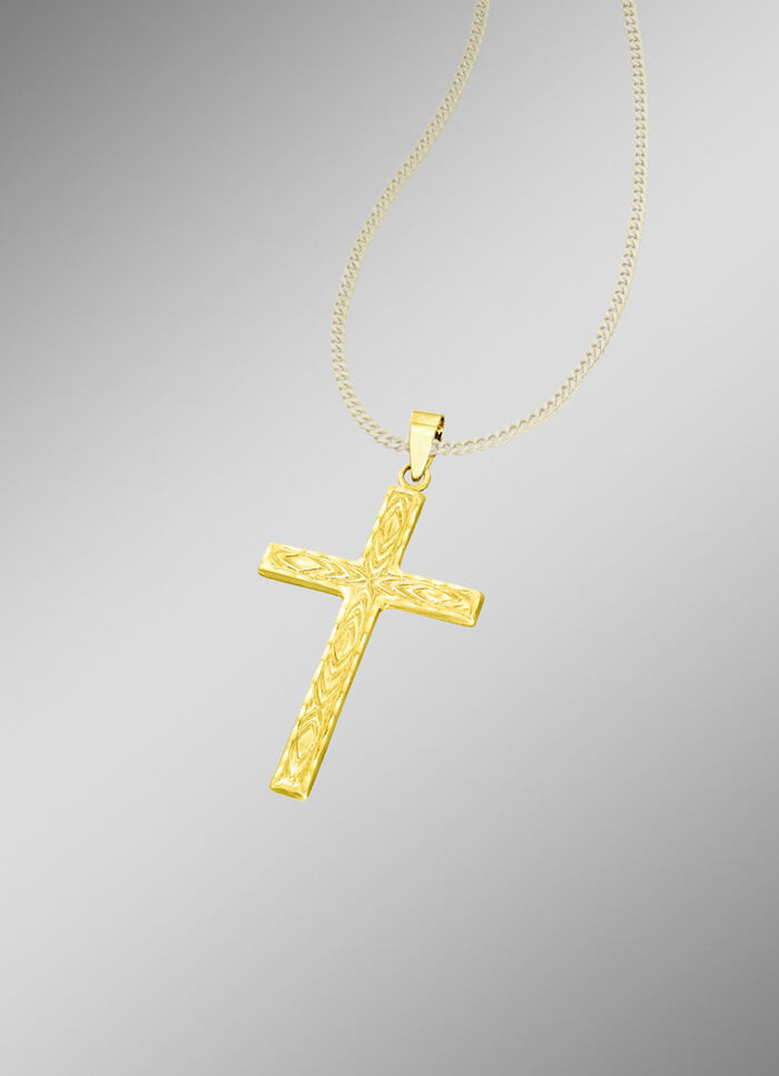 Kruishanger met diamantcoating 