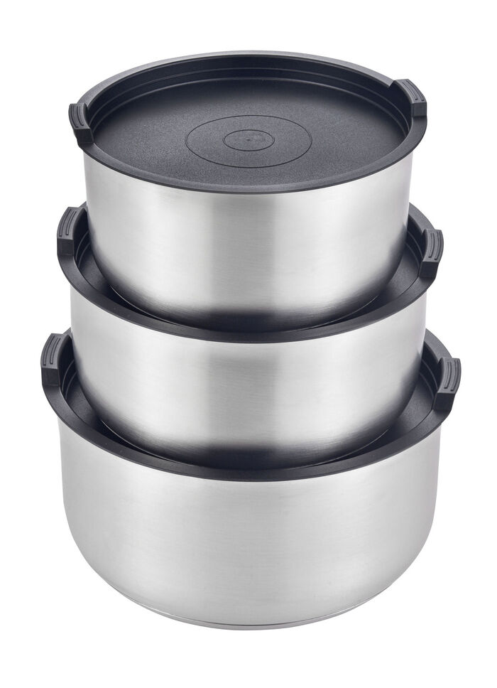 8-delige kookset van roestvrij staal 