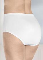 Verpakking van vier slips met elastische tailleband 