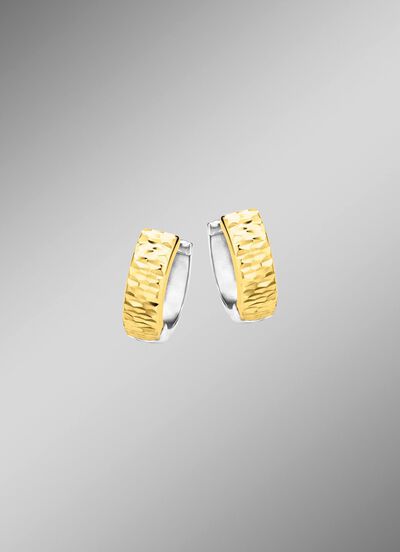 Tweekleurige creolen 