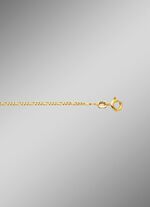 Chique gouden Figaro ketting 