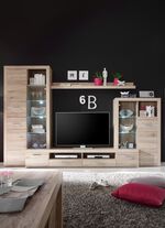 Wandmeubel met sfeervolle LED-verlichting 