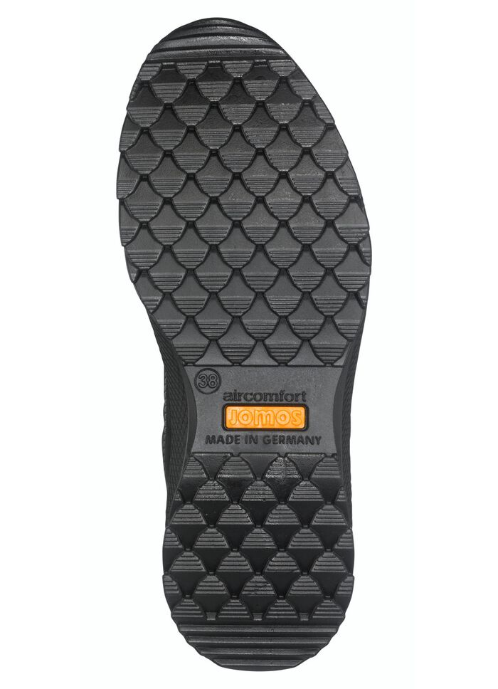 Bootie met twee verstelbare sluitingen ZWART