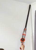 2-in-1 accu-hand- en vloerstofzuiger "MX14 max" met uitgebreide accessoires ZILVER-ROOD