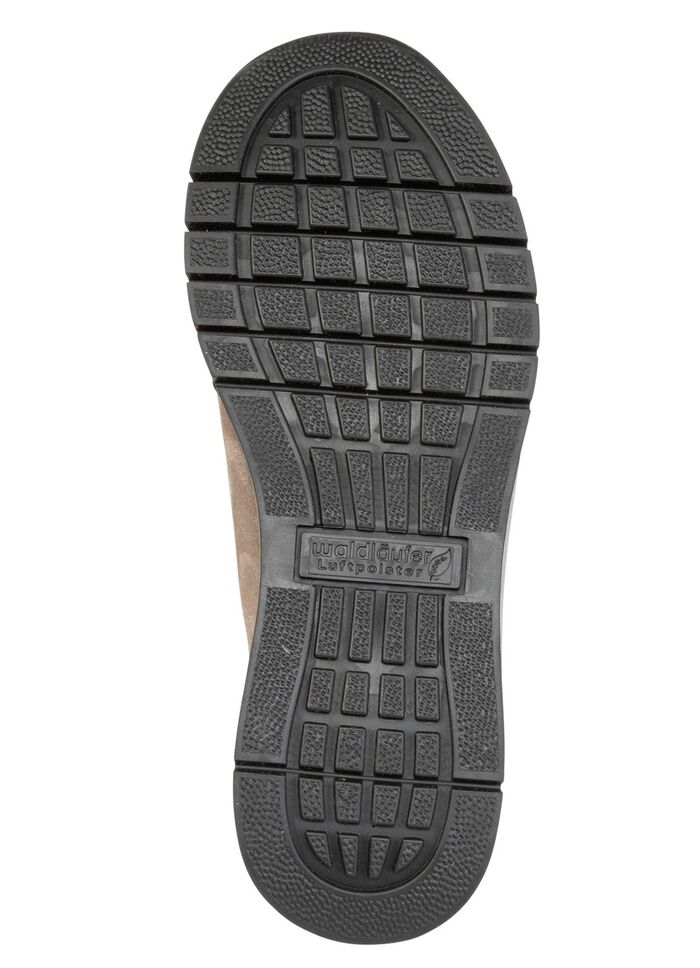 Waldl&auml;ufer, comfortabele damessneakers, breedte H, met uitneembaar voetbed TAUPE-KLEURIG