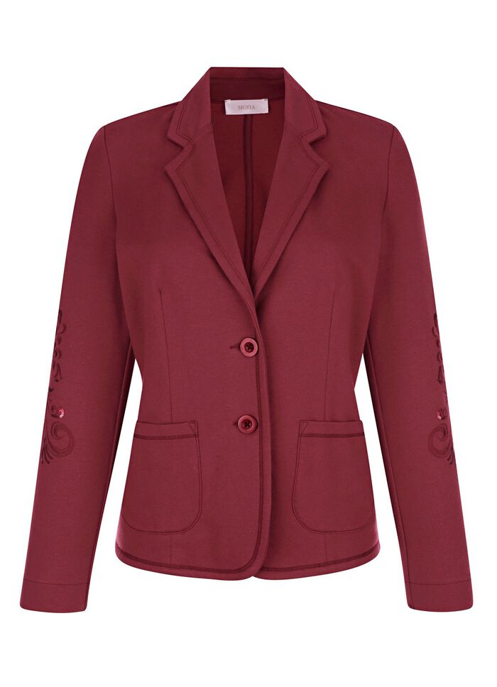 Blazer met mooi borduursel 