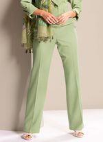 Broek met elastische tailleband aan de achterkant 