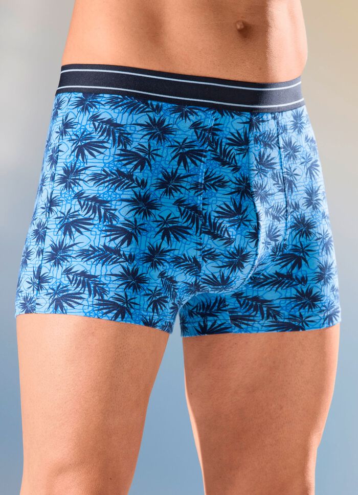 Set van drie broeken met elastische tailleband 