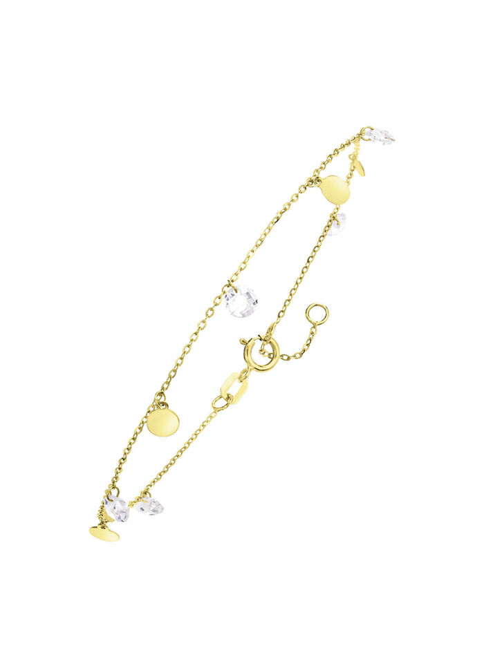 Prachtige armband met zirkonia 