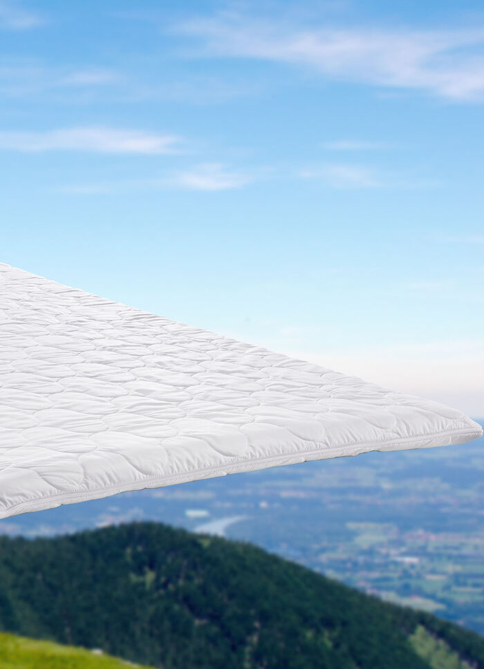 Comfortschuimtopper van ventilator 