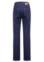 Zeer elastische, figuurstrelende jeans DONKERBLAUW