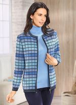 Vest met grafisch patroon 