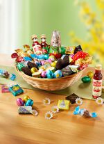 Aangeschoten paasmand voor volwassenen 