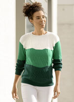 Trui in color-blocking 