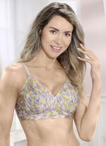 Naturana bh is aan de zijkanten extra hoog uitgesneden 