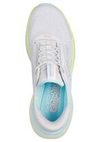 SKECHERS Sneaker met gegoten instaphielplaat IJSGRIJS-MULTICOLOR