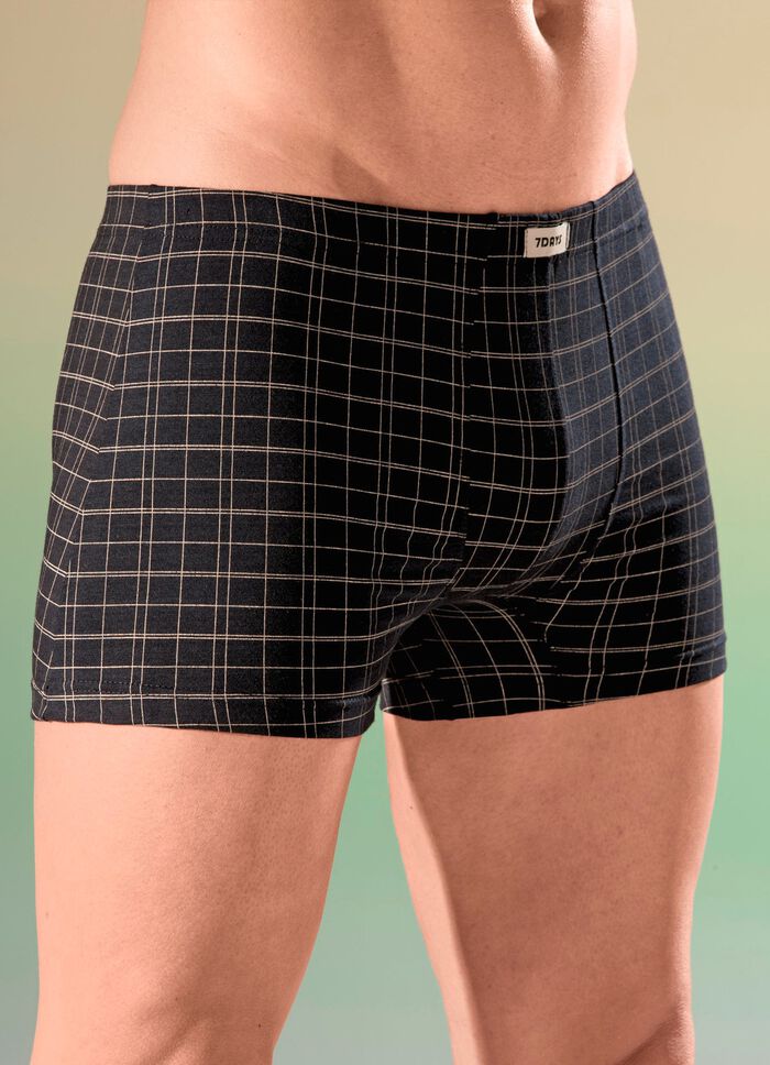 Set van vier fijne jersey broeken met een elastische tailleband 