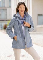 Functionele jas met afneembare capuchon 