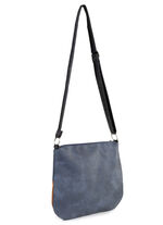 Tas van zacht synthetisch materiaal JEANS - KLEURRIJK