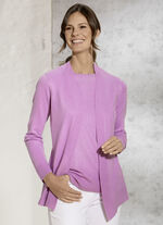 trui in twinset-look LILA