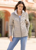 Functioneel omkeerbaar jack met bloemenmotief 