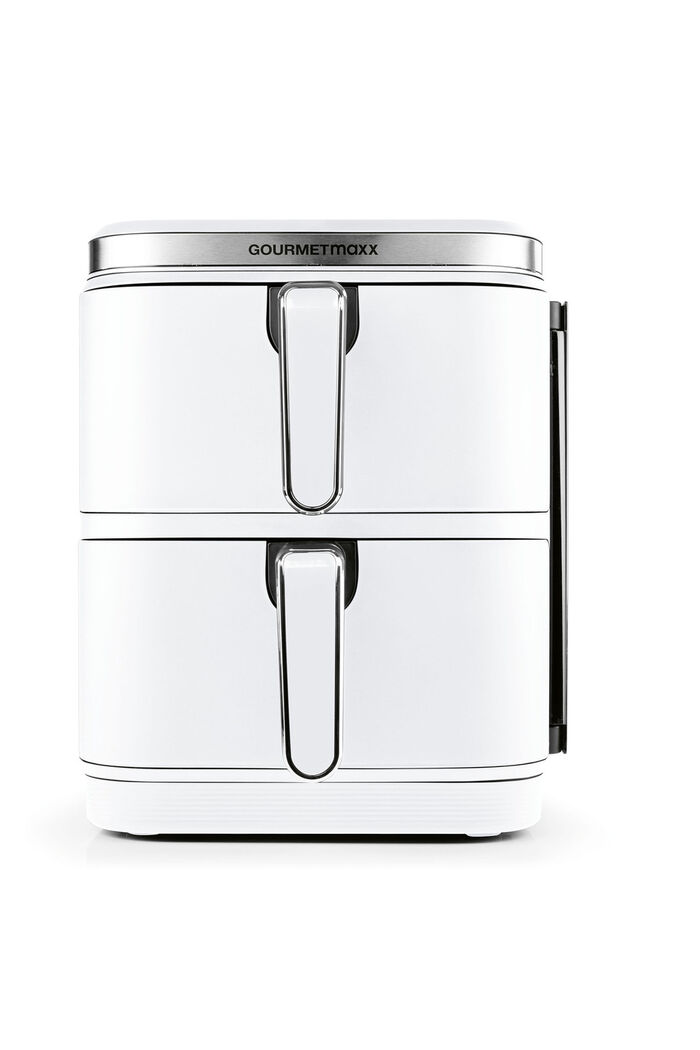 Digitale dubbelkamer heteluchtfriteuse “FryUP” WIT