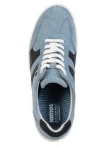 Sportieve dames veterschoenen, breedte H, met uitneembaar voetbed BLAU