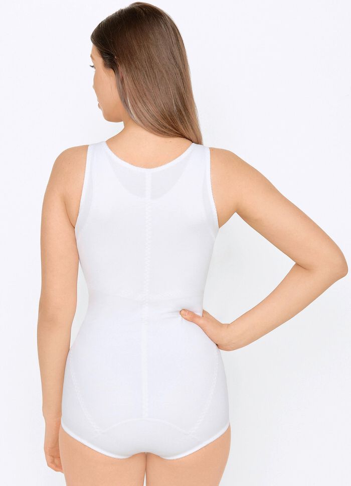 Susa broekkorset met ritssluiting voor WIT