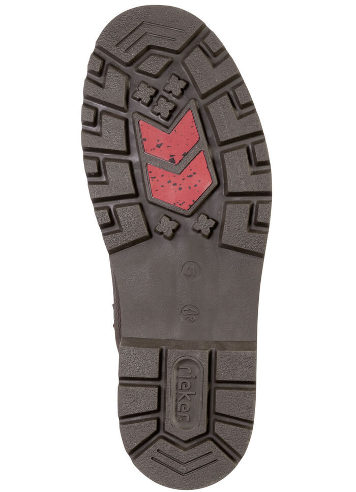 Rieker laarzen gemaakt van nappaleer DONKERBRUIN