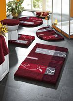 Superzachte badmattenset met antislip latex 