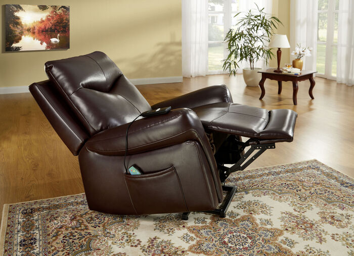 Comfortabele relaxstoel met XXL zitcomfort BRUIN