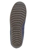 Ranger ballerina's gemaakt van nubuckleer MARINE