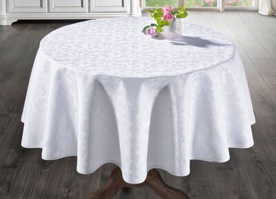 Strijkvrij tafelkleed met vlekwerende afwerking 