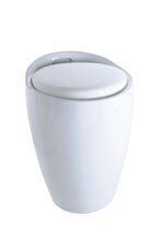 Kruk met opbergruimte WIT