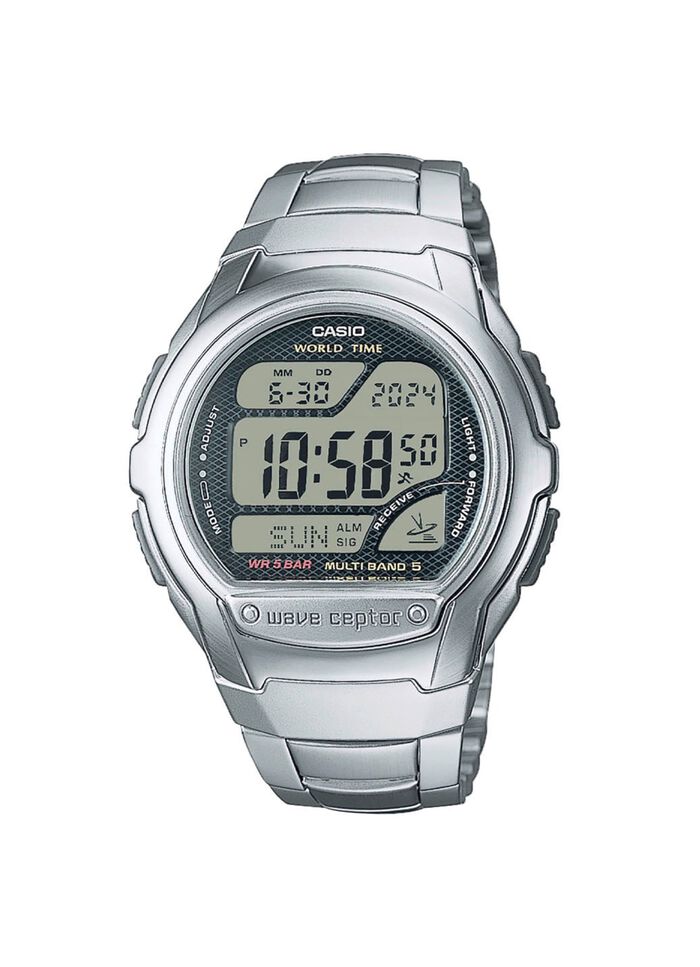 Casio radio digitaal herenhorloge 
