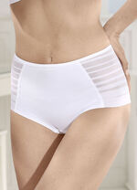 Miss Mary slip met semi-transparante inzetstukken 