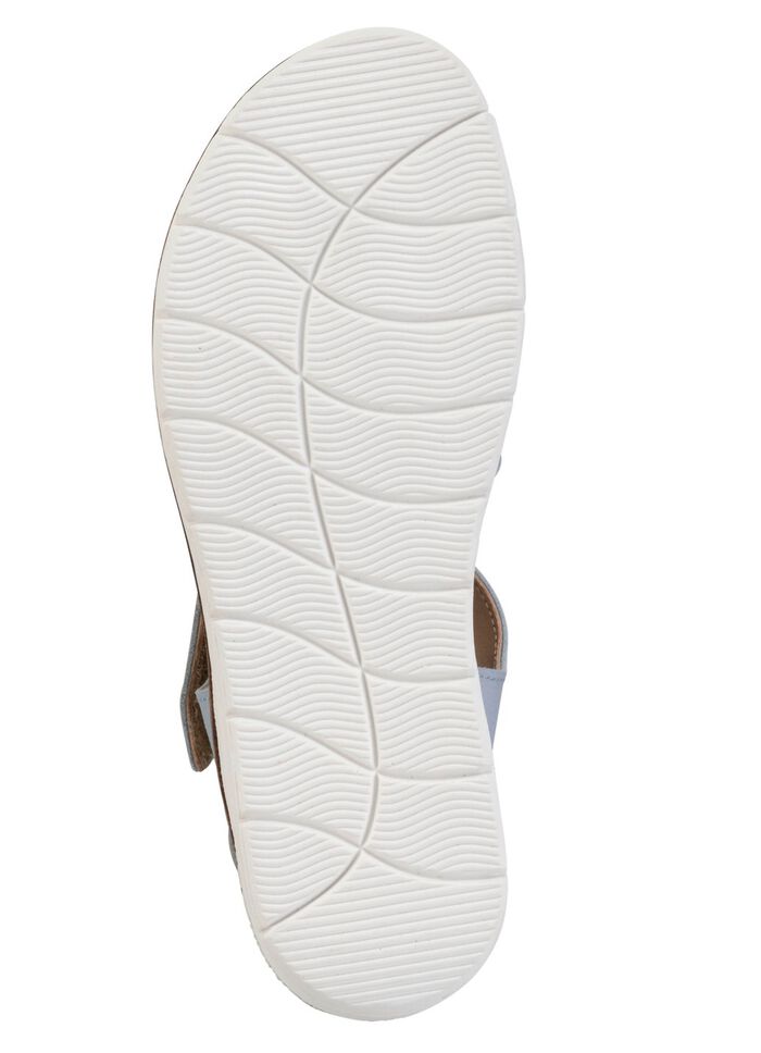 ELENA EDEN, modieuze damessandaal, breedte H, met uitneembaar voetbed 