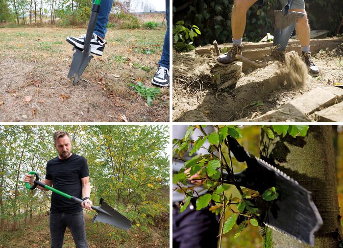 Alles-in-&eacute;&eacute;n spade Hammersmith Rayzer-schep 