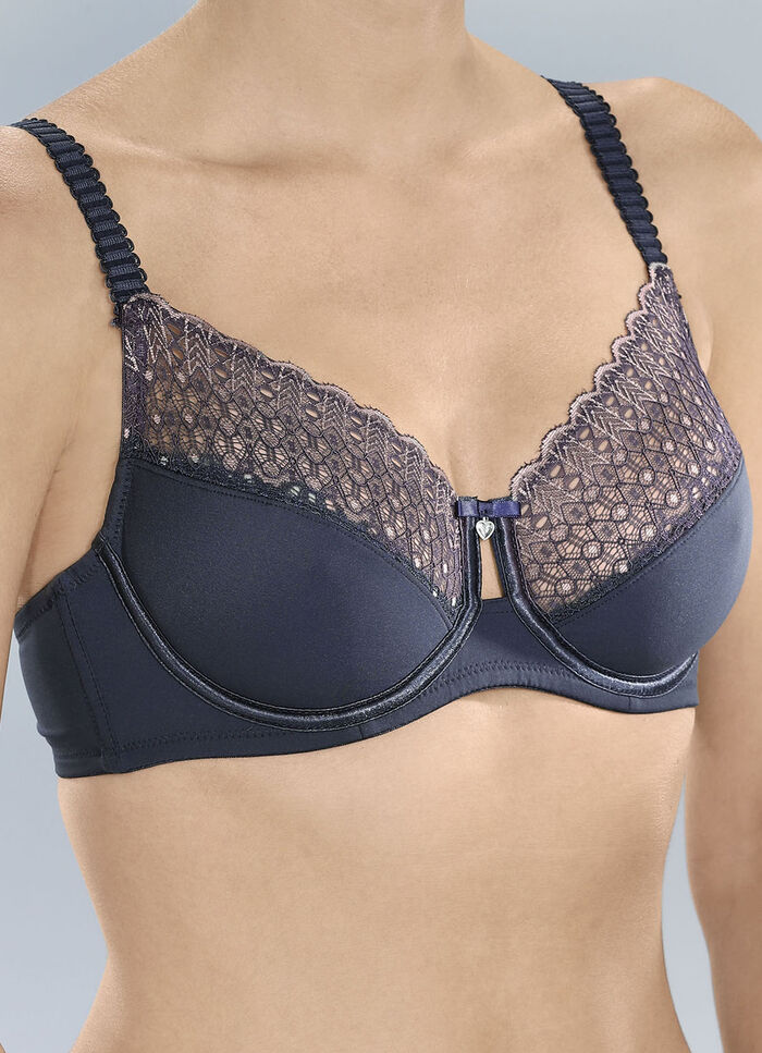 Sassa two-pack beugelbeha 1X MARINE, 1X WEISS