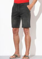 Casual denim bermudashort in 3 kleuren 
