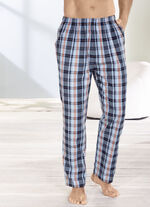 Tweepak slaap- en vrijetijdsbroeken met elastische tailleband en zijzakken 