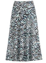 Rok met schitterende kleurenprint 